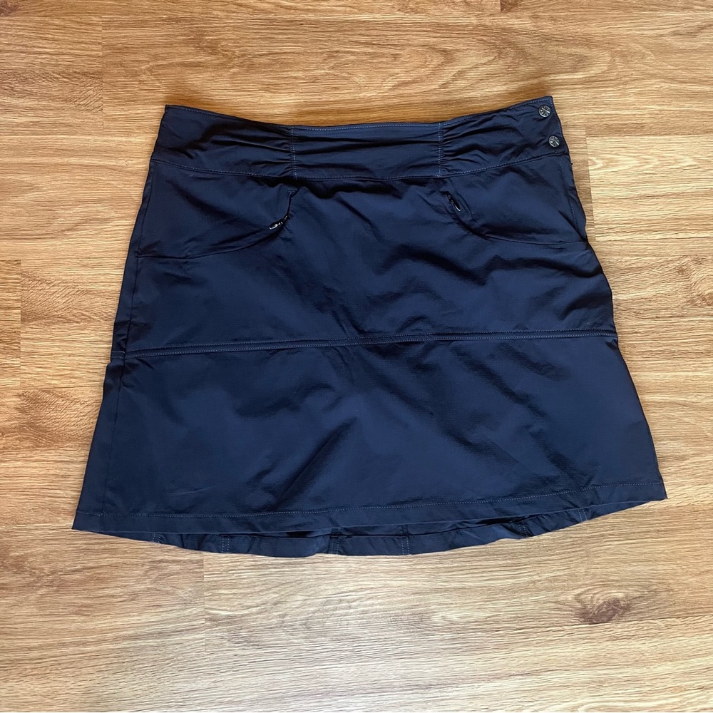 Athleta Black Skirt with Shorts